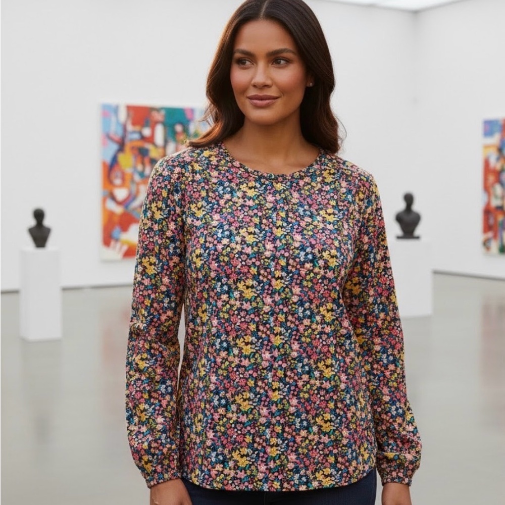 St. John's Bay Floral Skirt - Multicolor